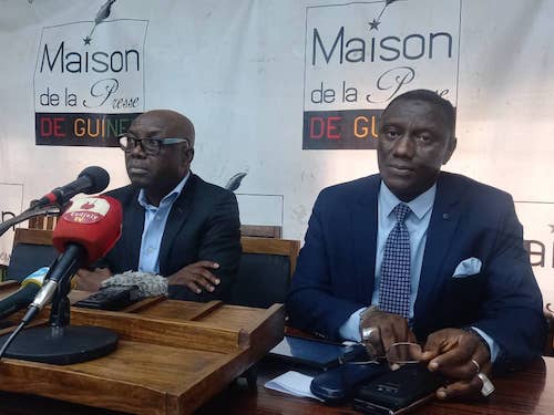 Maitre Sékou Kondiano et maitre Lancinet Sylla