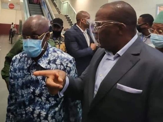 Kassory Fofana et Dr. Mohamed Diané