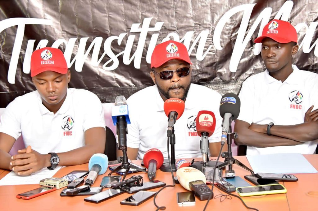 Des dirigeants du FNDC