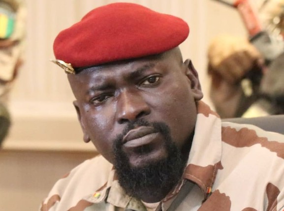 Colonel Mamadi Doumbouya, président de la transition guinéenne