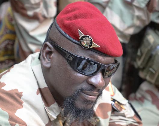 Colonel Mamadi Doumbouya, président de la transition guinéenne