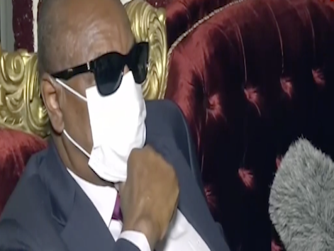 L'ancien président guinéen, Alpha Condé