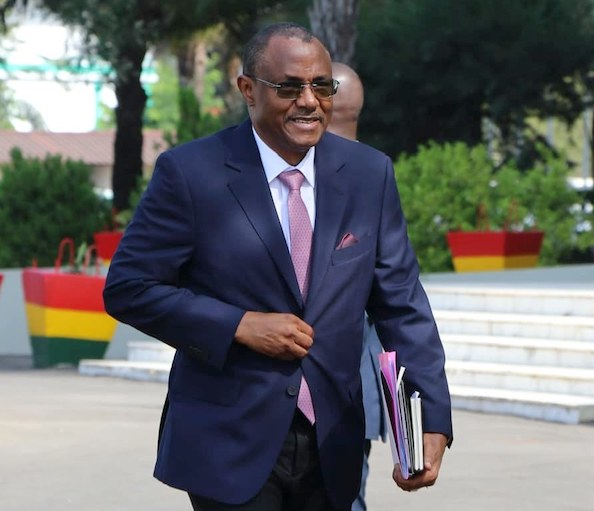 Mohamed Beavogui, Premier ministre de la transition Guinéenne