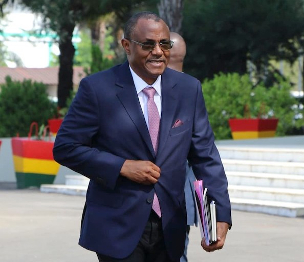 Feature image Mohamed Beavogui, Premier ministre de la transition Guinéenne