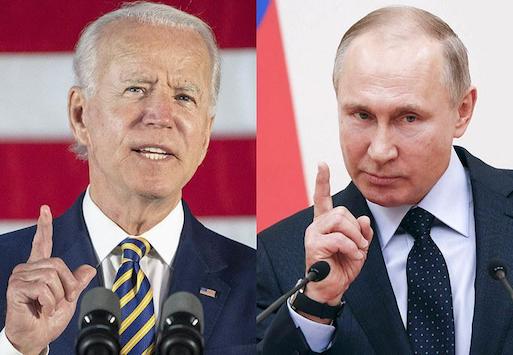 Feature image Joe Biden, Président des Etats-Unis et Vladimir Poutine, président de la fédération de Russie