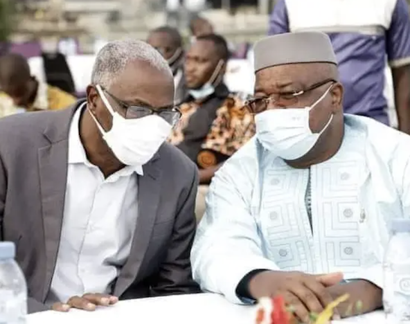 Bah Oury et Mamadou Sylla