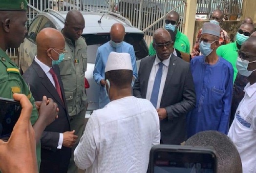Cellou Dalein Diallo, Sidya Touré répondant à une invitation de la junte le 21 février dernier