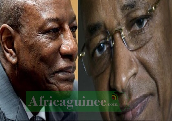 Alpha Condé et Cellou Dalein Diallo