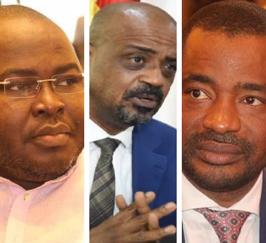 Les anciens ministres Kalil Kaba, Damantang Camara, Tibou Kamara