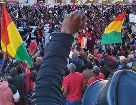Feature image Mobilisation de guinéens à Paris, image d'archive