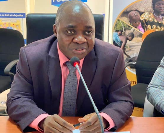 Maitre Moriba Alain Koné, garde des Sceaux, ministre de la Justice et des droits de l'Homme