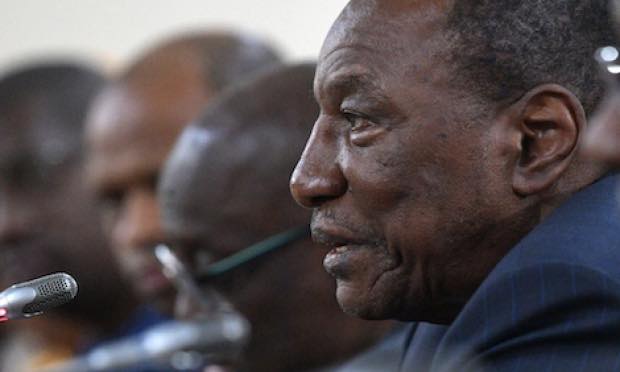 L'ancien président guinéen Alpha Condé, déchu le 05 septembre 2021