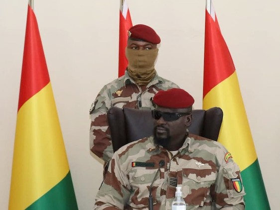 Colonel Mamadi Doumbouya, président de la transition guinéenne