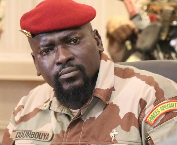 Feature image Colonel Mamadi Doumbouya, président de la transition guinéenne