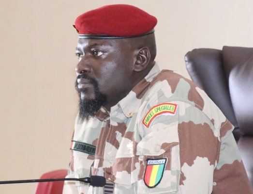 Colonel Mamadi Doumbouya, président de la transition guinéenne