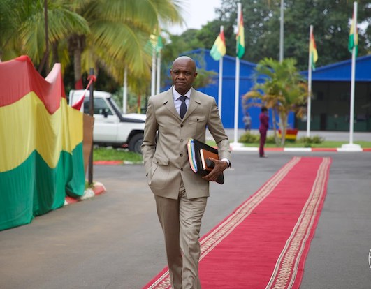 Bachir Diallo, ministre de la sécurité et de la protection civile