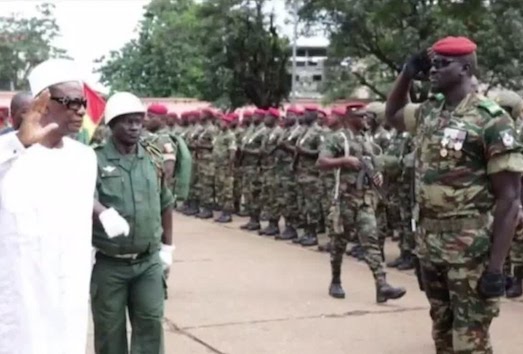 Alpha Condé, président renversé le 05 septembre par un coup d'Etat militaire par Mamadi Doumbouya, image d'archive