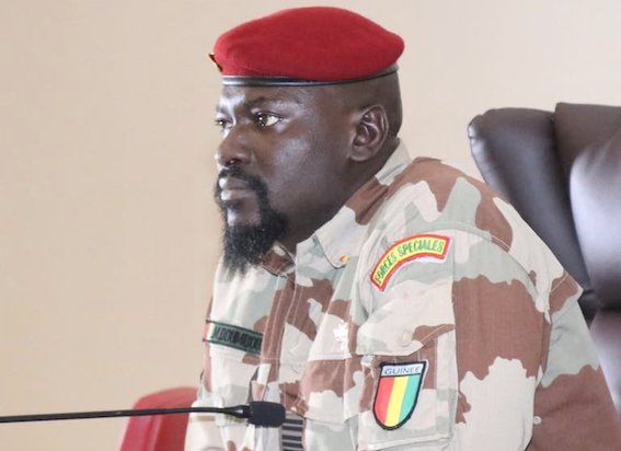 Feature image Colonel Mamadi Doumbouya, président de la transition guinéenne