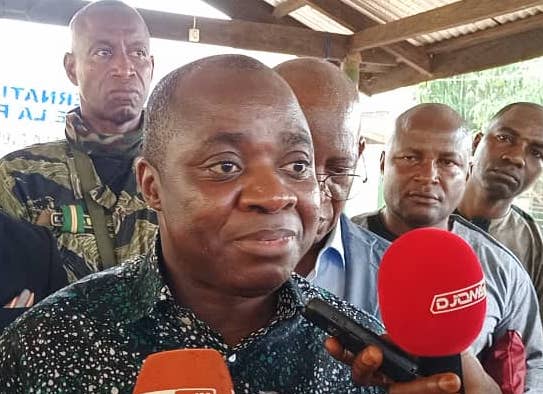 Maitre Moriba Alain Koné, garde des Sceaux, ministre de la Justice et des droits de l'Homme