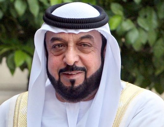 Le président des Emirats arabes unis, cheikh Khalifa ben Zayed Al-Nahyane