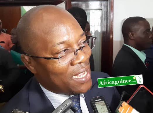 Ousmane Gaoual Diallo, porte-parole du gouvernement de transition
