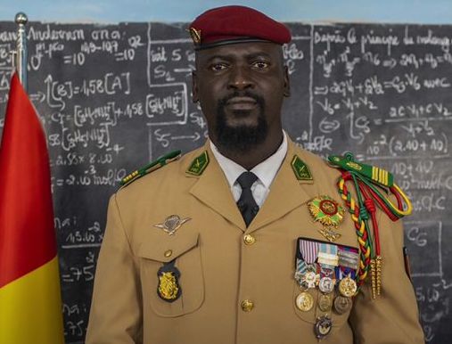 Colonel Mamadi Doumbouya, président de la transition guinéenne