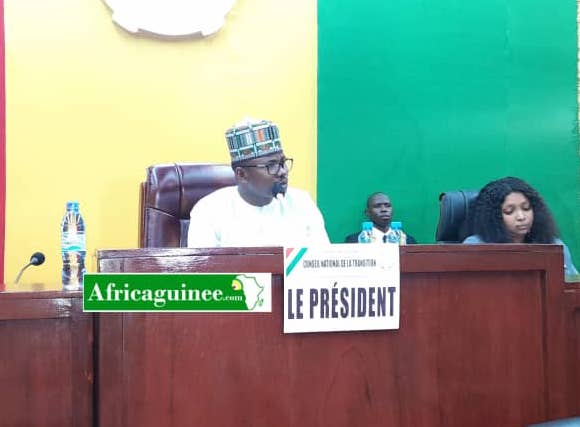 Dansa Kourouma, Président du CNT