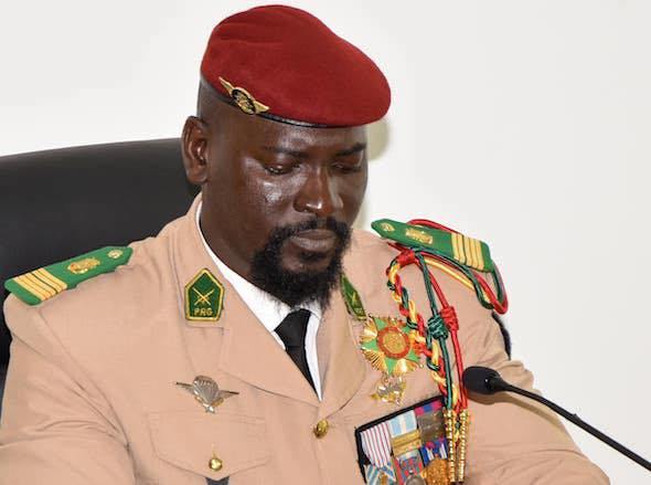 Colonel Mamadi Doumbouya, président de la transition guinéenne