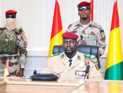 Colonel Mamadi Doumbouya, président de la transition guinéenne