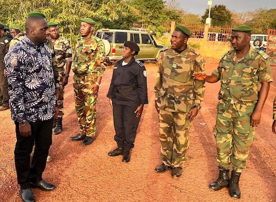 Mory Condé, ministre de l'Administration du territoire et de la décentralisation