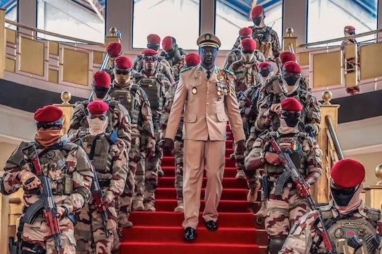Colonel Mamadi Doumbouya, président de la transition guinéenne