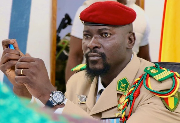 Feature image Colonel Mamadi Doumbouya, président de la transition guinéenne