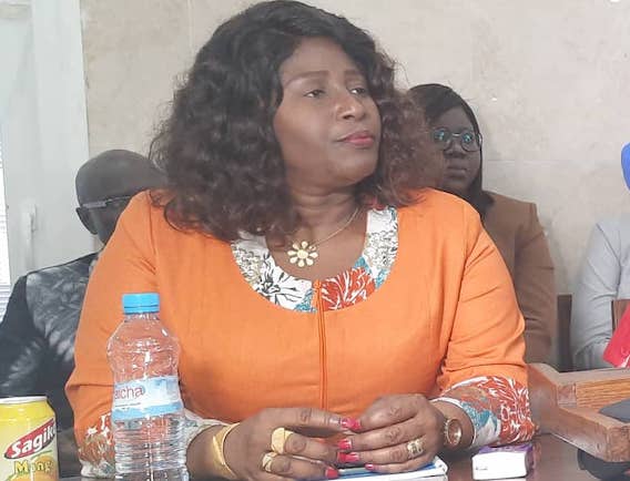 Aicha Nanette Conté, ministre de la promotion féminine, de l'enfance et des personnes vulnérables