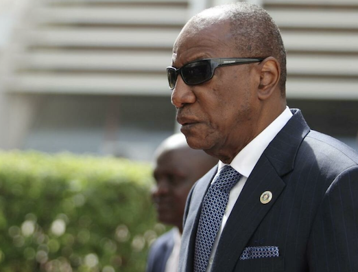 L'ancien président guinéen Alpha Condé