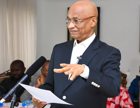 Cellou Dalein Diallo, leader de l'UFDG et président de l'ANAD