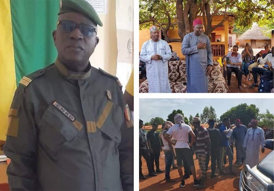 Le préfet de Gaoual Colonel Fassiadouno