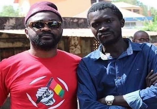 Oumar Sylla Foniké Mengué, Coordinateur national du FNDC et Sékou Koundouno