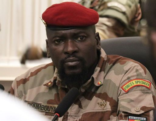 Colonel Mamadi Doumbouya, président de la transition guinéenne