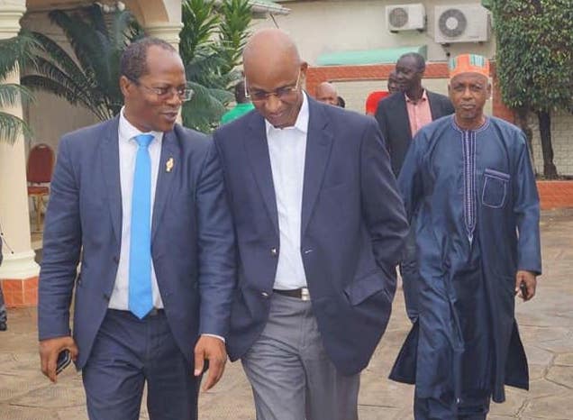 Ousmane Gaoual Diallo et Cellou Dalein Diallo