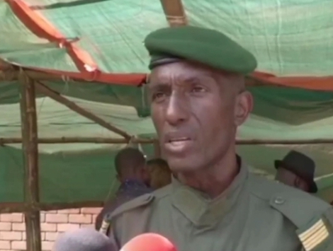 Le préfet de Macenta, Colonel Ousmane Diallo.