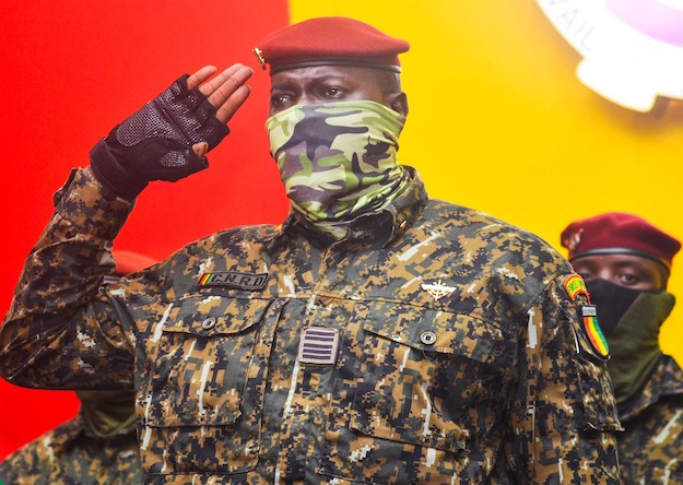 Feature image Colonel Mamadi Doumbouya, président de la transition guinéenne