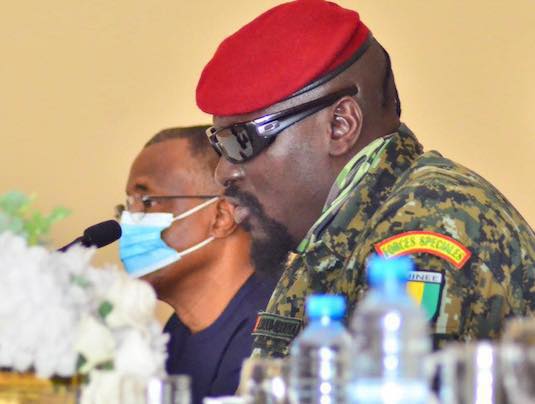 Colonel Mamadi Doumbouya, président de la transition guinéenne