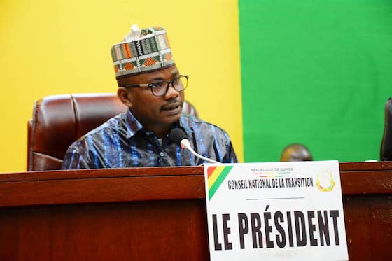 Dr Dansa Kourouma, président du CNT