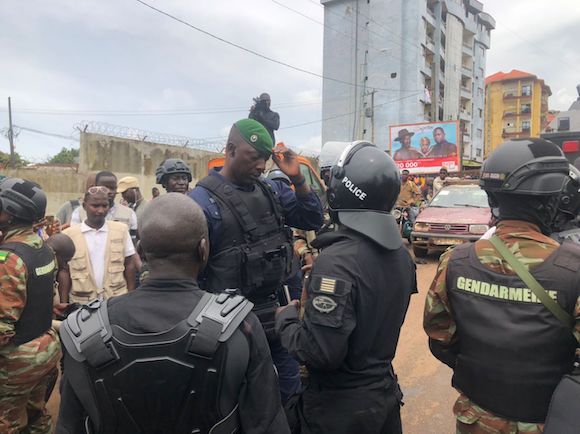 Colonel Balla Samoura, Haut commandant de la gendarmerie, directeur de la justice militaire