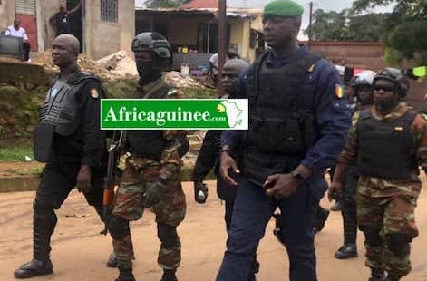 Colonel Balla Samoura, Haut commandant de la gendarmerie, directeur de la justice militaire