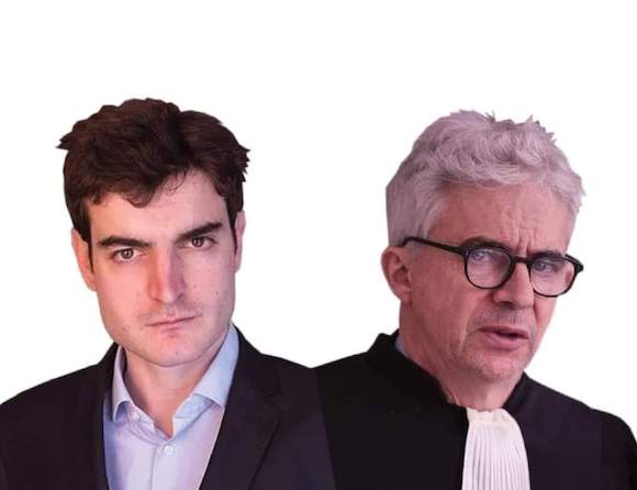 Maitre Vincent Brengarth et William Bourdon