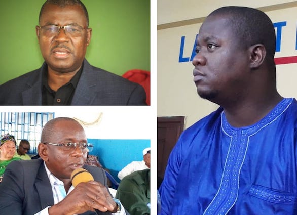 Charles Alphonse Wright , Dr Faya Milimouno, Saikou Yaya Barry