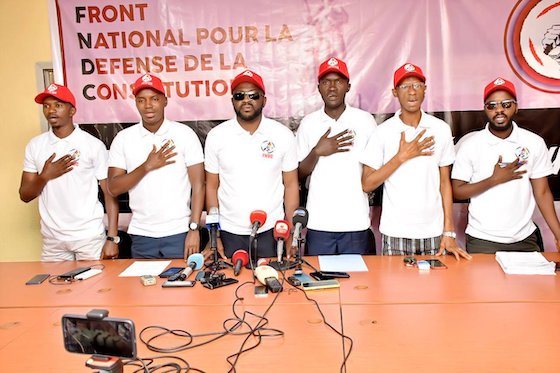 Des leaders du FNDC