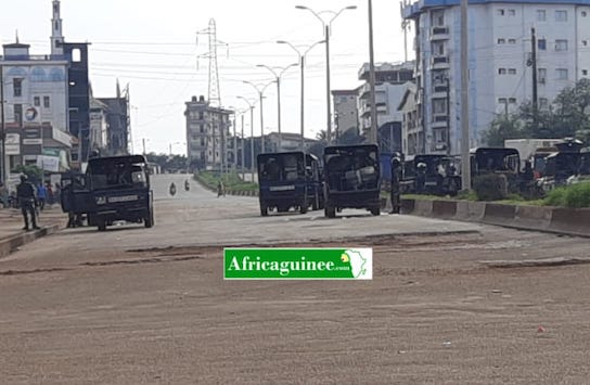 Des gendarmes déployés à Hamdallaye