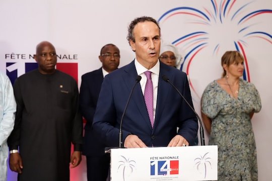 Marc Fonbaustier, ambassadeur de France en Guinée